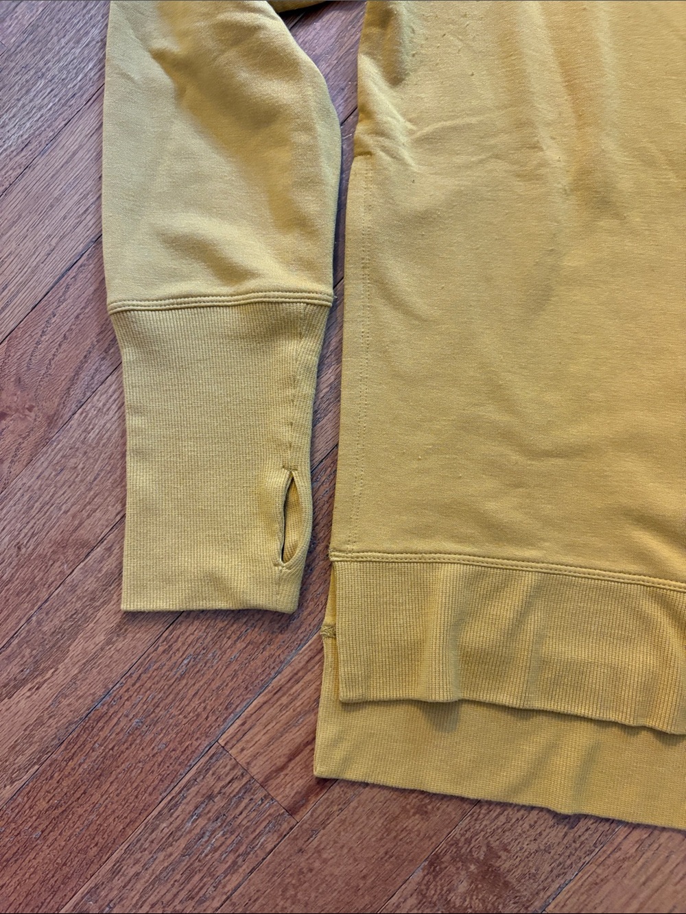 Women’s Joy Lab Mustard Sweatshirt - Picture 3 of 5
